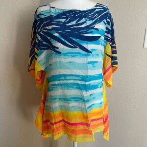 Lilly Pulitzer 100% Silk Coverup XXS/XS